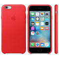 Husa Originala Piele Naturala Apple MKXG2ZM/A - iPhone 6(s) Plus Red Resigilat - 888462508087 - 3