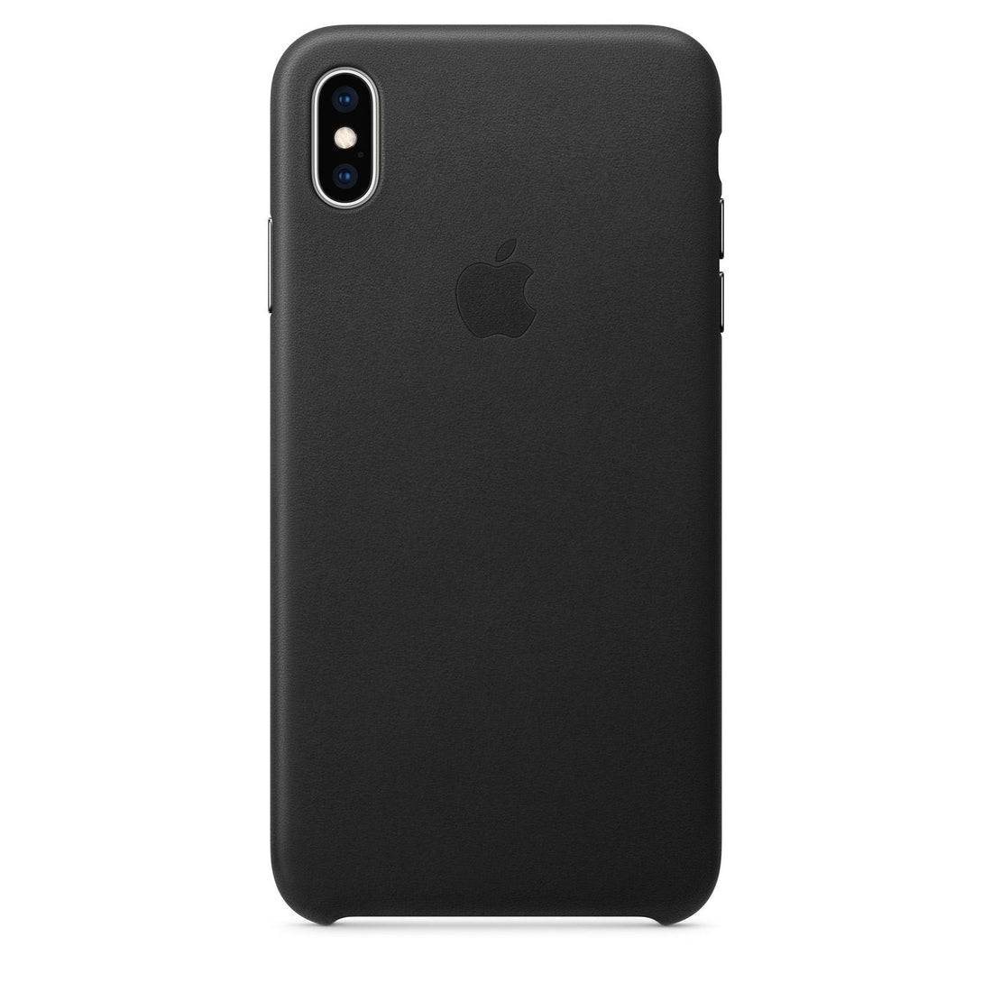 Husa Piele Naturala Apple pt. iPhone XS Max Black - MRWT2ZM/A Originala - 190198763464 - 1