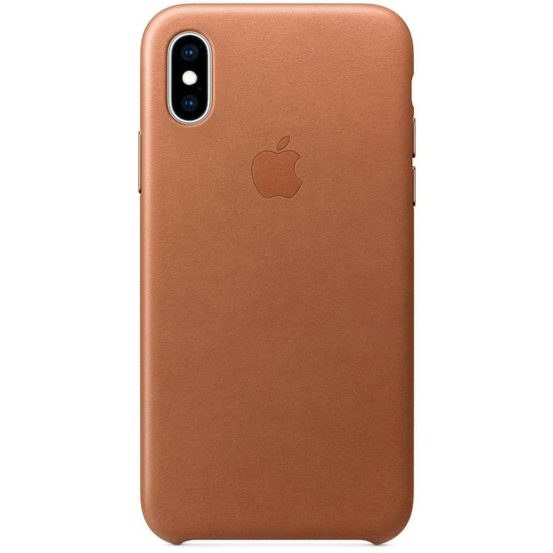 Husa Piele Naturala Apple pt. iPhone XS Max Saddle Brown - MRWV2ZM/A Originala Resigilat - MRWV2ZM/A-1 - 0190198763501 - 1