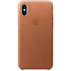 Husa Piele Naturala Apple pt. iPhone XS Max, Saddle Brown - MRWV2ZM/A, Originala