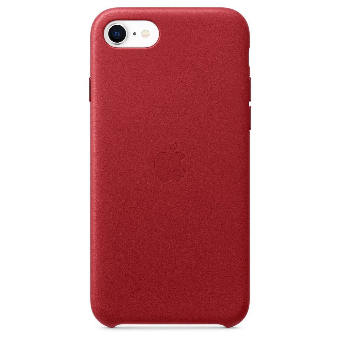 Husa Originala Piele Naturala Apple MXYL2ZM/A - iPhone SE 2022 / 2020 / 8 / 7 Red Resigilat - 190199610491 - 1