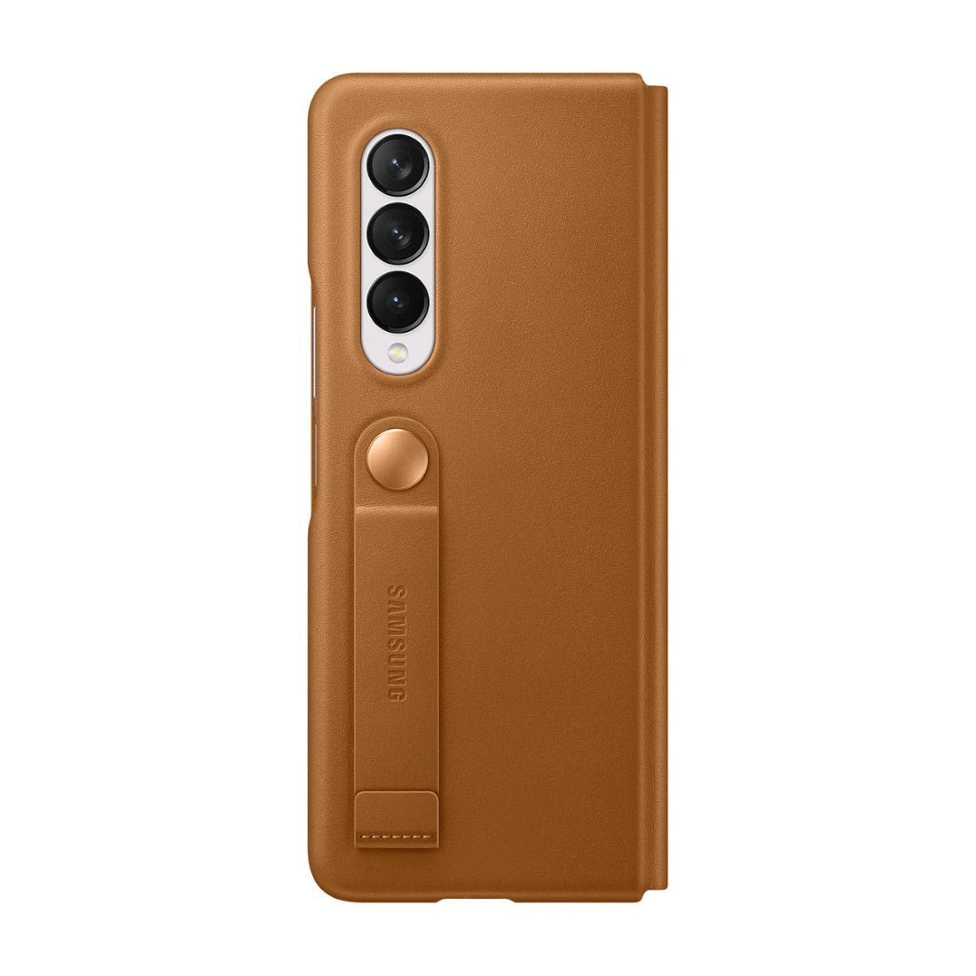 Husa Originala Piele Naturala Samsung Flip Cover EF-FF926 - Galaxy Z Fold 3 - Brown - EF-FF926LAEGWW - 8806092632936 - 1