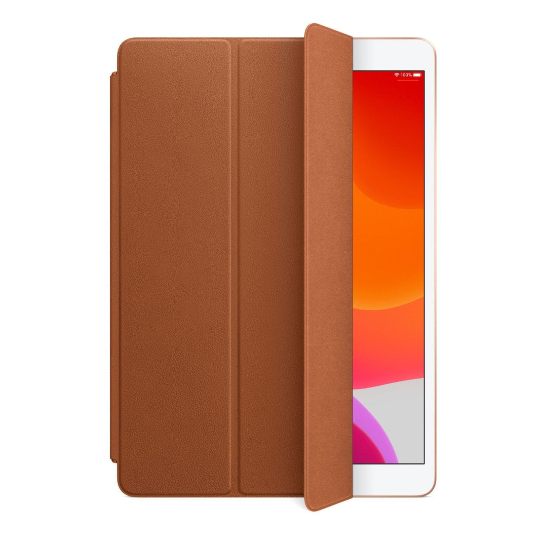 Husa Originala Piele Naturala Smart Cover Apple MPU92ZM/A - iPad 9 8 & 7 Pro 10.5 Air 3 (2019) Saddle Brown Resigilat - 190198375926 - 1