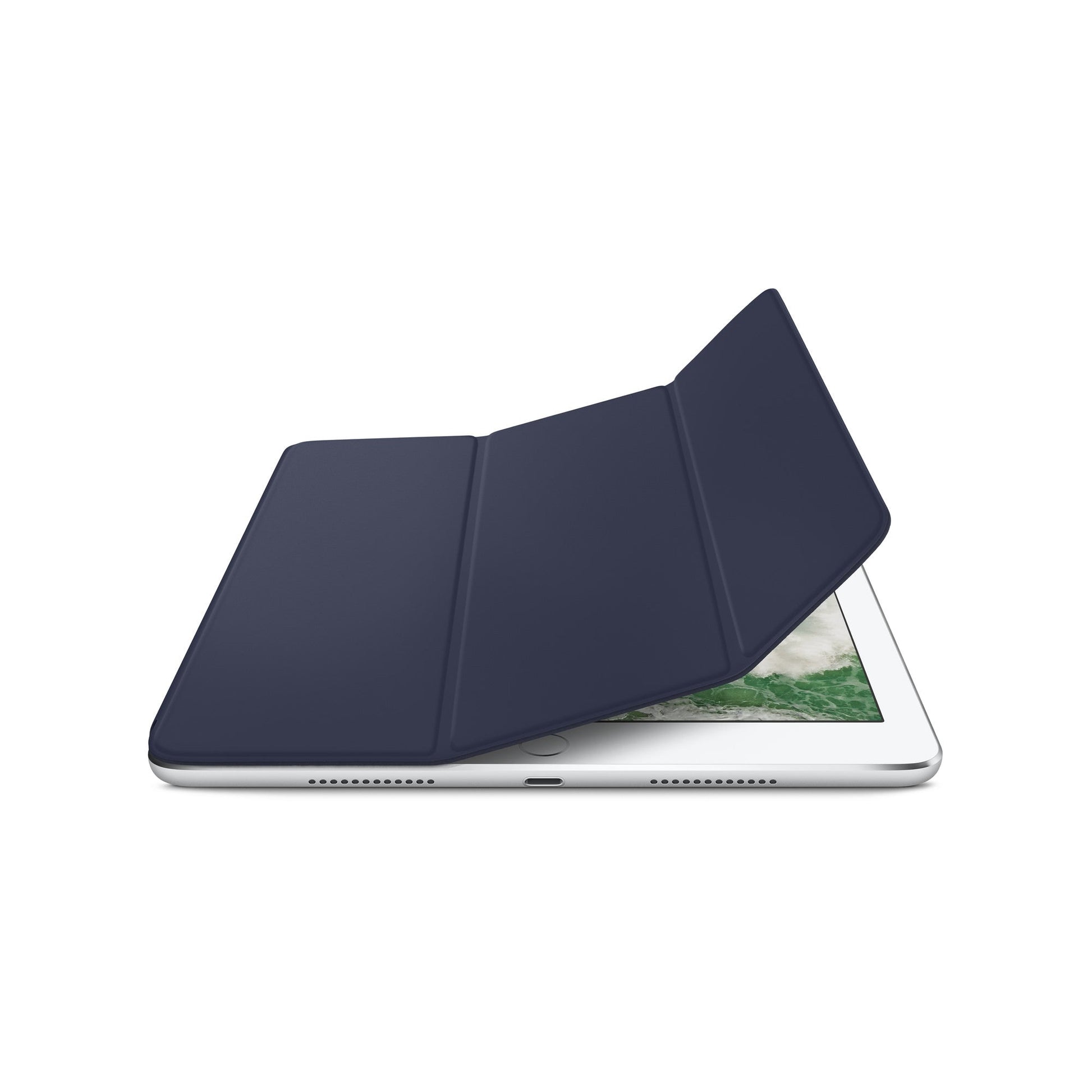 Husa Originala Smart Cover Apple MM2C2FE/A - iPad Air 2 & 1 6 5 9.7’ Midnight Blue Resigilat - 888462814751 - 4