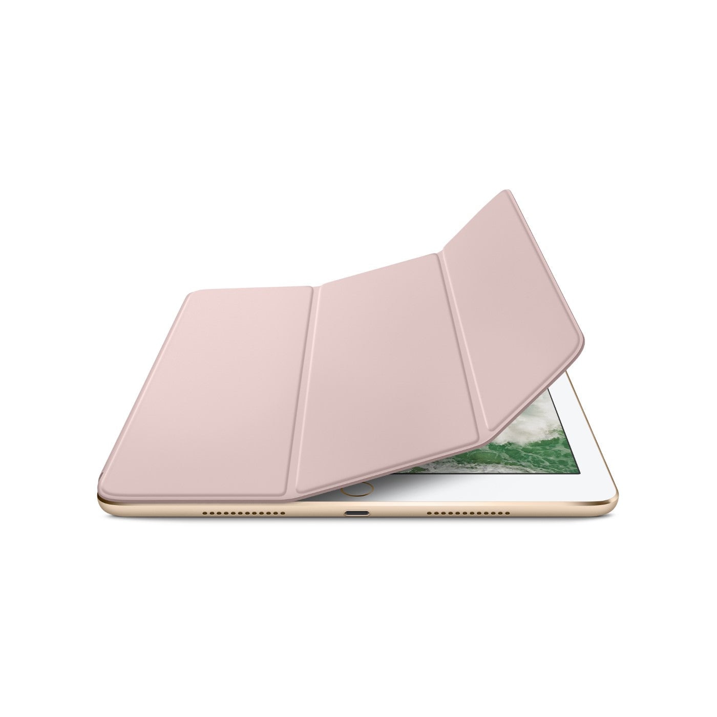 Husa Originala Smart Cover Apple MNN92ZM/A - iPad Air 2 & 1 6 5 9.7’ Pink Sand Resigilat - 190198117120