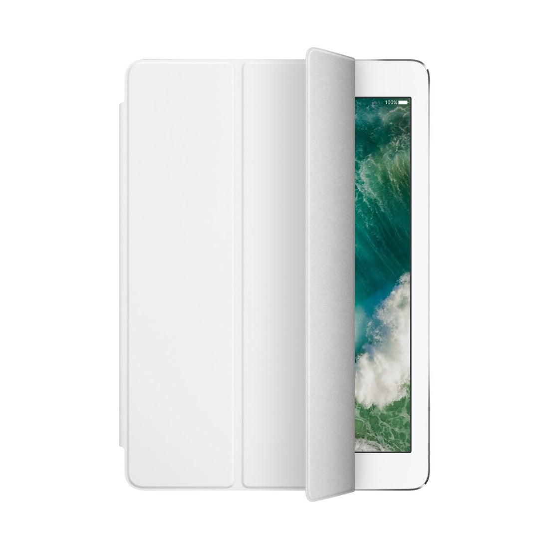 Husa Originala Smart Cover Apple MQ4M2ZM/A - iPad Air 2 & 1 6 5 9.7’ White Resigilat - 190198445780