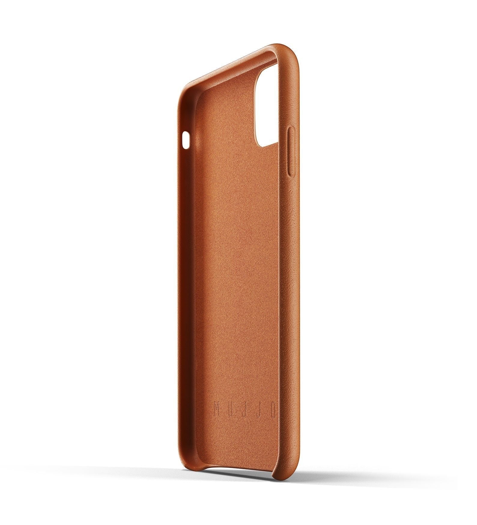 Husa Piele Naturala cu Buzunar Card Mujjo - iPhone 11 Pro Max - MUJJO-CL-004-TN - 8718546172168 - 5