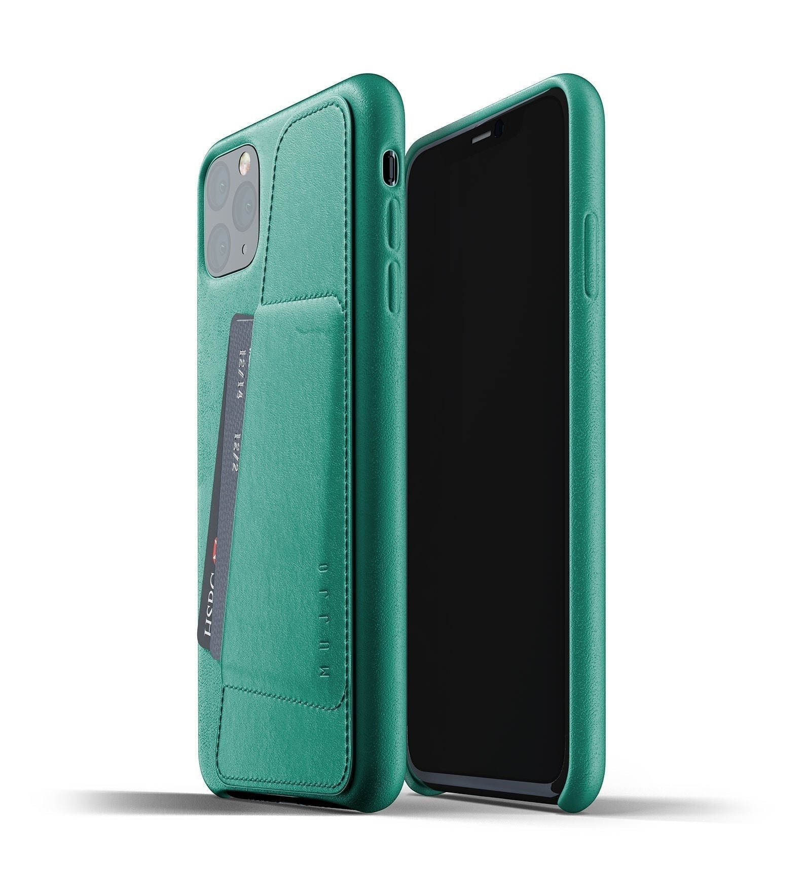 Husa Piele Naturala cu Buzunar Card Mujjo - iPhone 11 Pro Max - MUJJO-CL-004-TN - 8718546172168 - 7