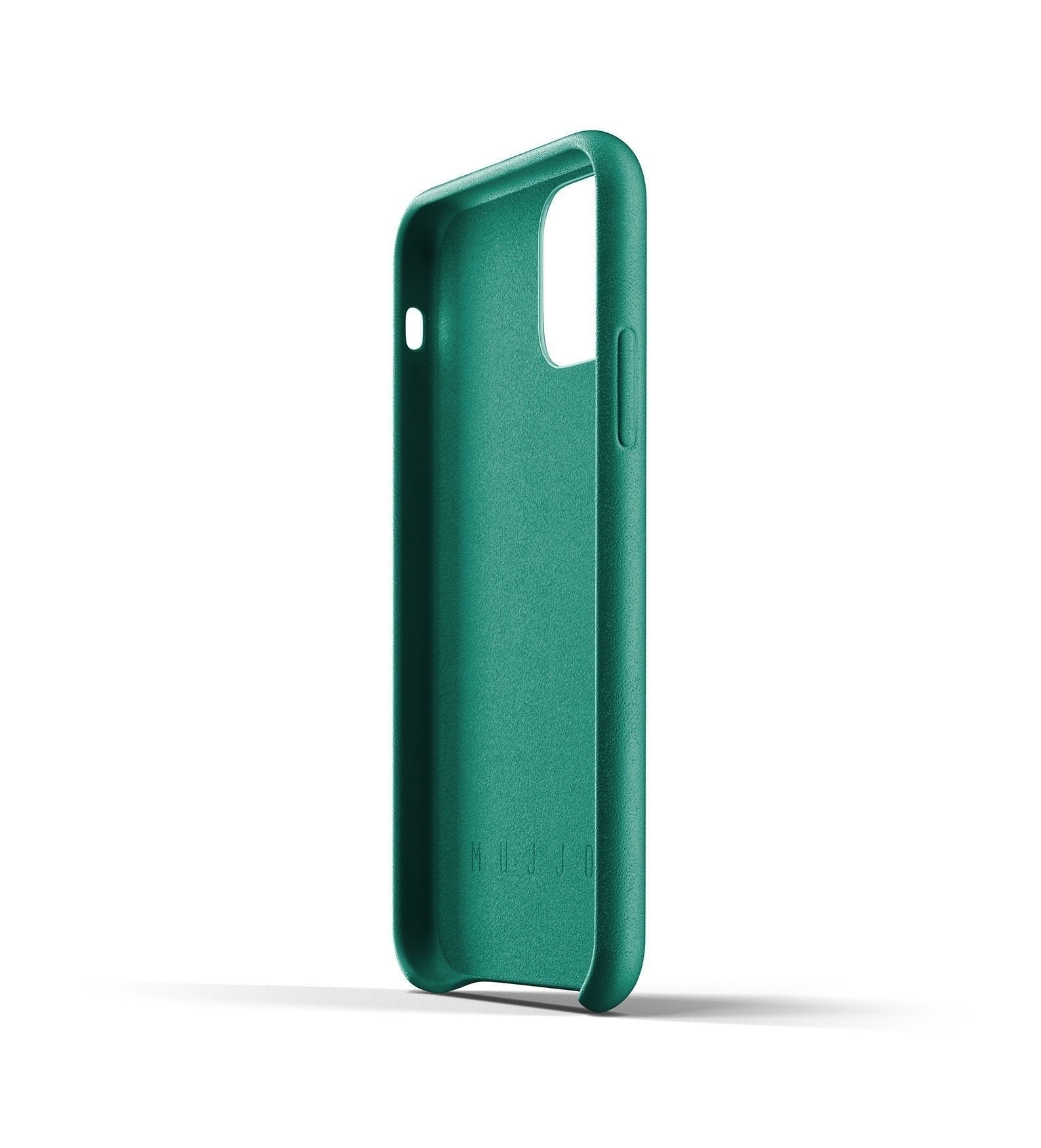 Husa Piele Naturala cu Buzunar Card Mujjo - iPhone 11 Pro - MUJJO-CL-002-GR - 8718546172113 - 5