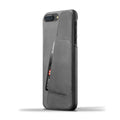 Husa Piele Naturala cu Buzunar Card Mujjo - iPhone 8 Plus / 7 - Gray - MUJJO-CS-071-GY - 8718546171628 - 13