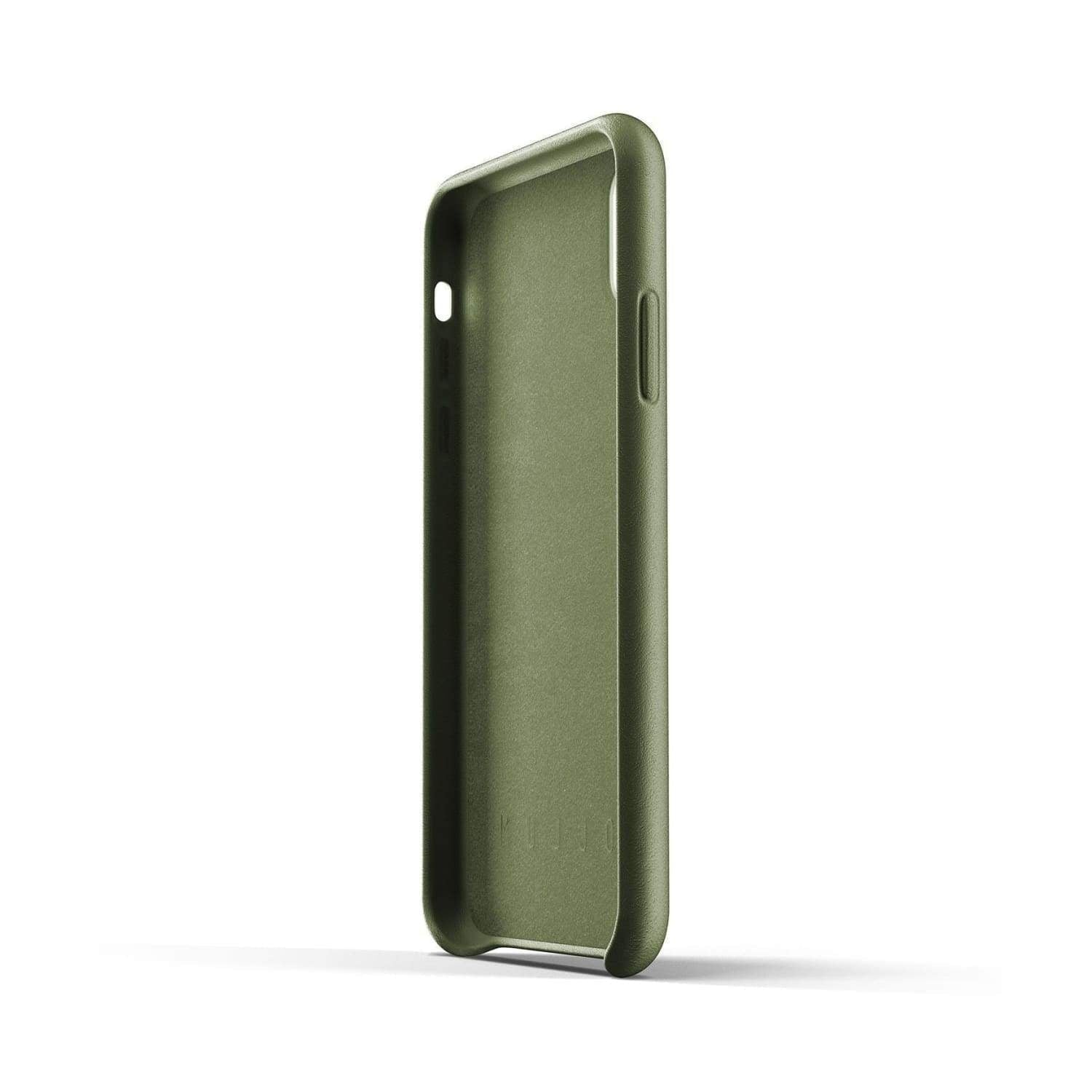 Husa Piele Naturala cu Buzunar Card Mujjo - iPhone XR - MUJJO-CS-104-OL - 8718546171871 - 3