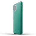 Husa Piele Naturala Mujjo - iPhone 11 Pro Max - Alpine Green - MUJJO-CL-003-GR - 8718546172151 - 16