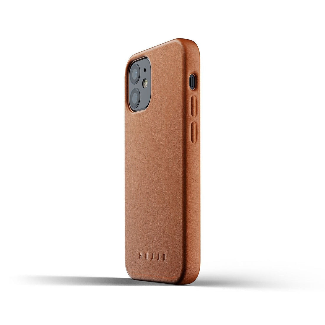 Husa Piele Naturala Mujjo - iPhone 12 Mini - Tan - MUJJO-CL-013-TN - 8718546172748 - 1