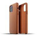 Husa Piele Naturala Mujjo - iPhone 12 & Pro - MUJJO-CL-007-BK - 8718546172595 - 16