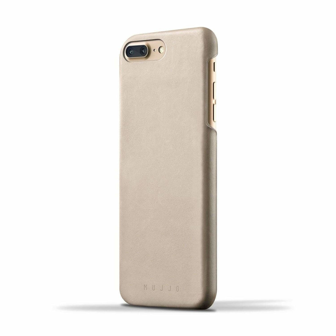 Husa Piele Naturala Mujjo - iPhone 8 Plus / 7 - Champagne - MUJJO-CS-029-CH - 8718546171352 - 1