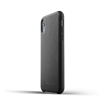 Husa Piele Naturala Mujjo - iPhone XR - Black - MUJJO-CS-105-BK - 8718546171895 - 1