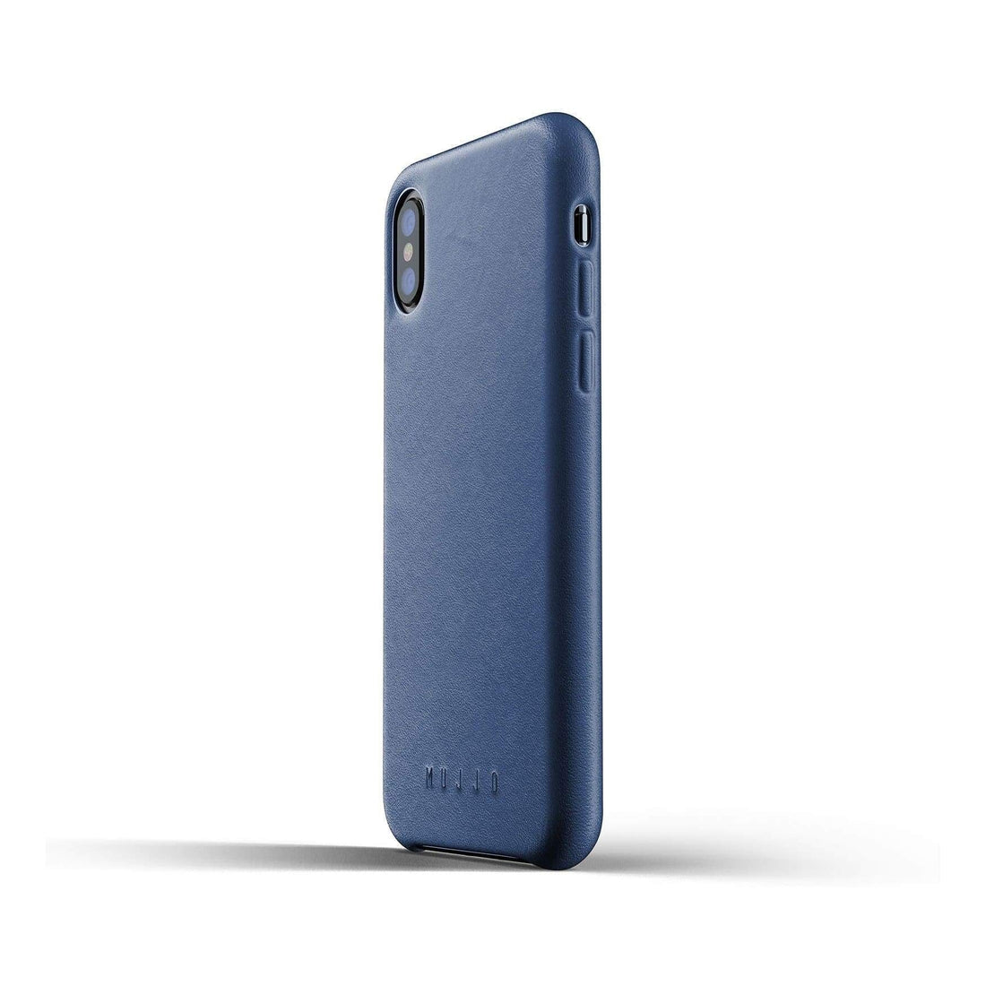 Husa Piele Naturala Mujjo - iPhone XS & X - Blue - MUJJO-CS-095-BL - 8718546171925 - 1