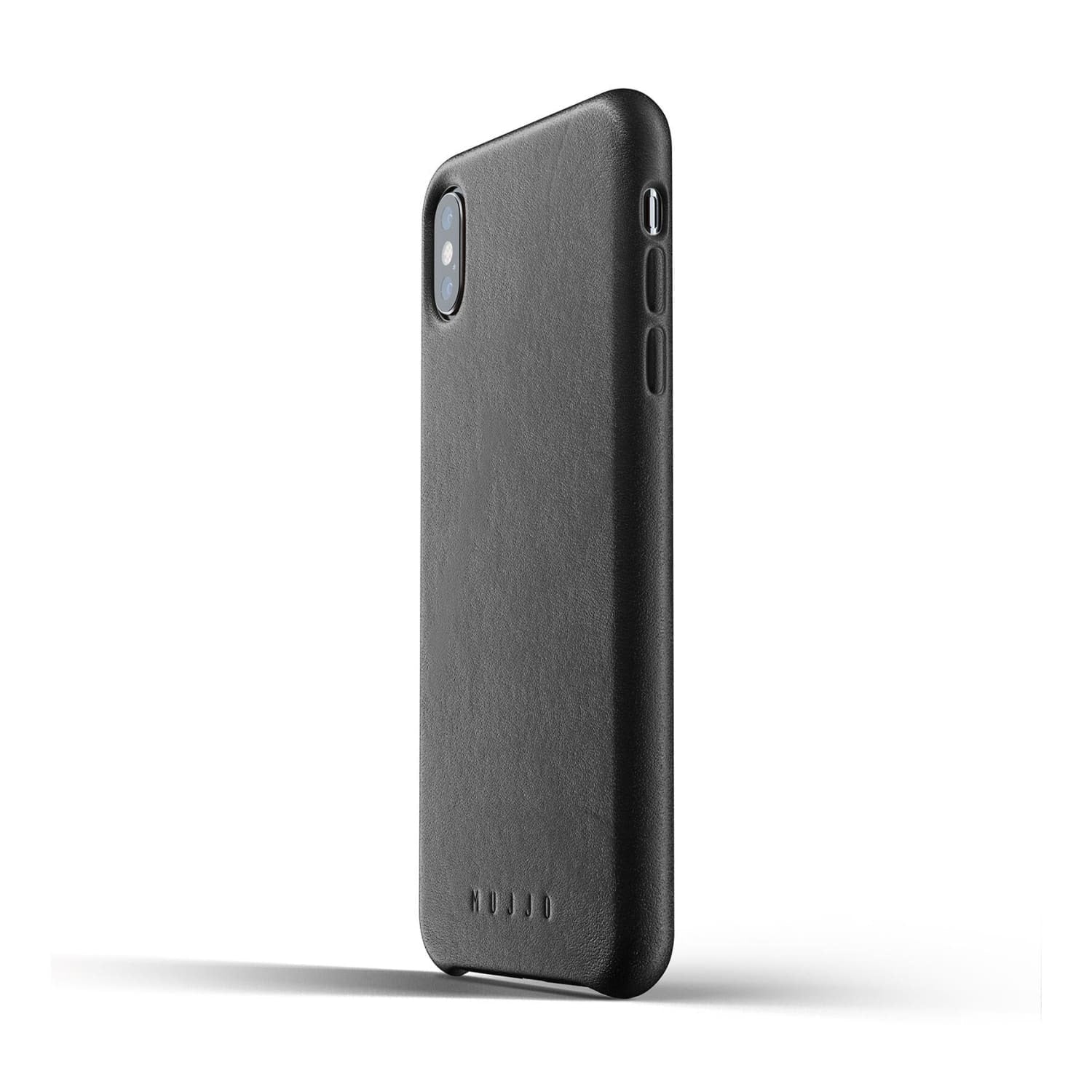 Husa Piele Naturala Mujjo - iPhone XS Max - Black - MUJJO-CS-103-BK - 8718546171833 - 10