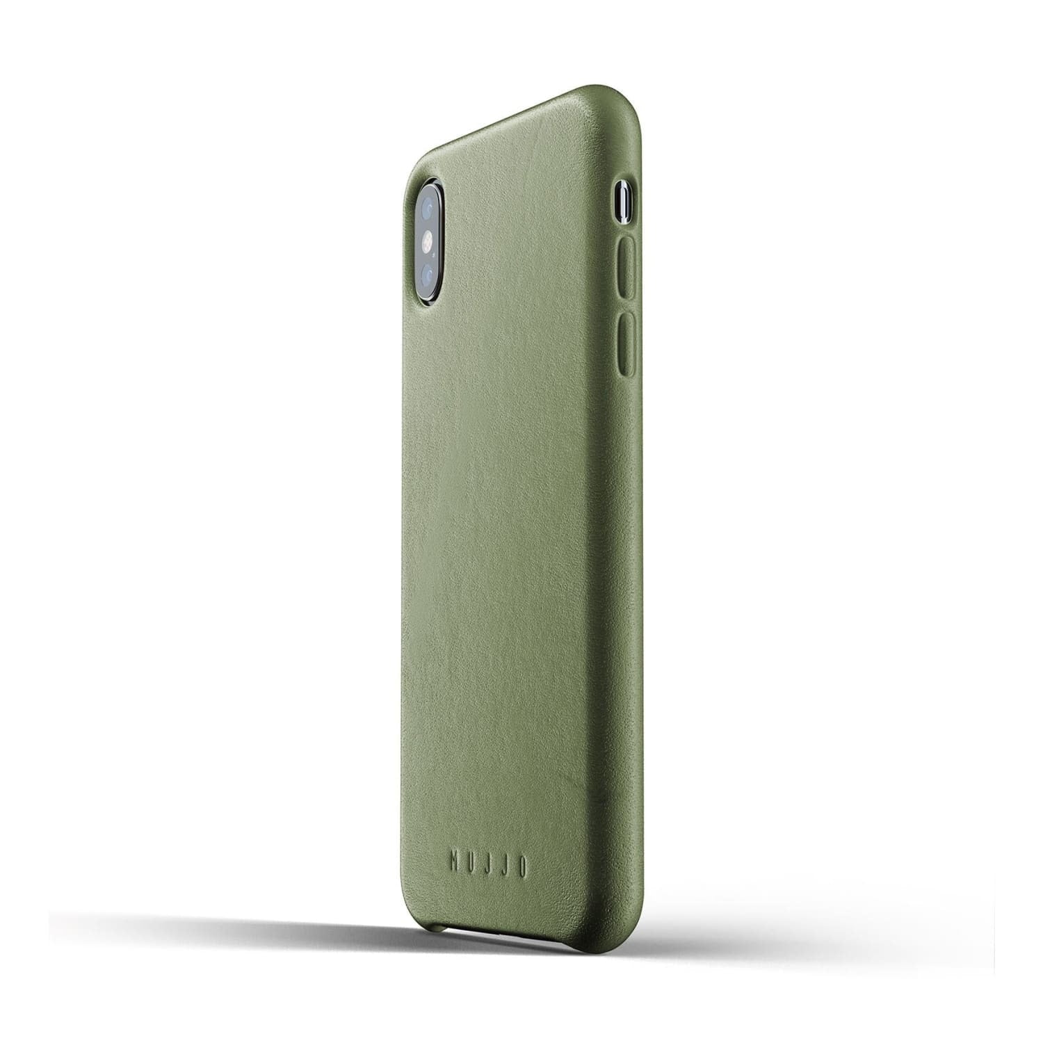 Husa Piele Naturala Mujjo - iPhone XS Max - Olive - MUJJO-CS-103-OL - 8718546171840 - 7