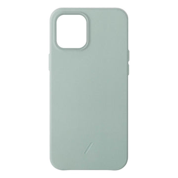 Husa Piele Naturala Native Union Clic Classic - iPhone 12 Pro Max - Sage - CCLAS-GRN-NP20L - 4895200438793 - 1