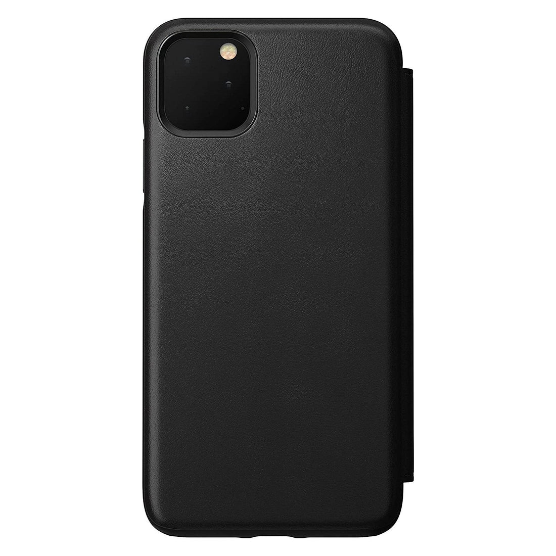 Husa Piele Naturala Nomad Rugged Folio - iPhone 11 Pro Max - Black - NM21Y10H00 - 856504015930 - 1