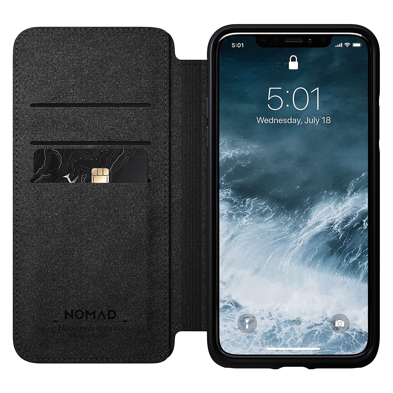 Husa Piele Naturala Nomad Rugged Folio - iPhone 11 Pro Max - NM21Y10H00 - 856504015930 - 2