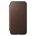 Husa Piele Naturala Nomad Rugged Folio - iPhone 11 Pro - Rustic Brown - NM21WR0000 - 856504015886 - 3