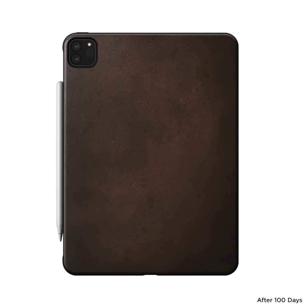 Husa Piele Naturala Nomad Rugged - iPad Pro 11’ (2020/2018) - Brown - NM2IBR0000 - 856500018881 - 3