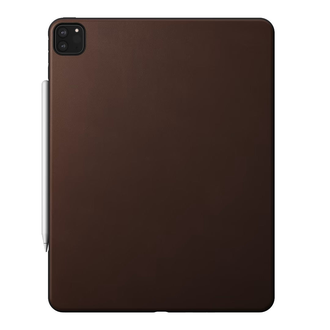 Husa Piele Naturala Nomad Rugged - iPad Pro 12.9’ (2020/2018) - Brown - NM2ICR0I00 - 856500018638 - 1