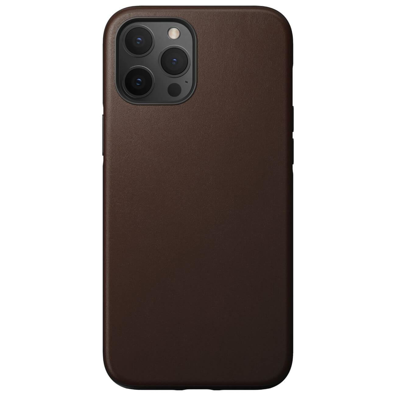 Husa Piele Naturala Nomad Rugged - iPhone 12 Pro Max - Brown - NM21hR0R00 - 856500019253 - 9