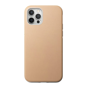 Husa Piele Naturala Nomad Rugged - iPhone 12 & Pro - Natural - NM21gN0R00 - 856500019451 - 1