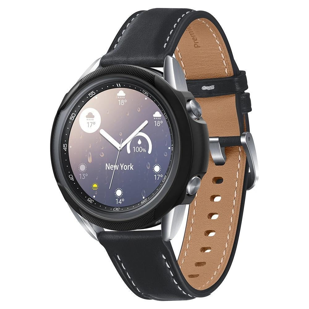 Husa Spigen Liquid Air - Samsung Galaxy Watch 3 (41 mm) - Black - ACS01561 - 8809710755420 - 1