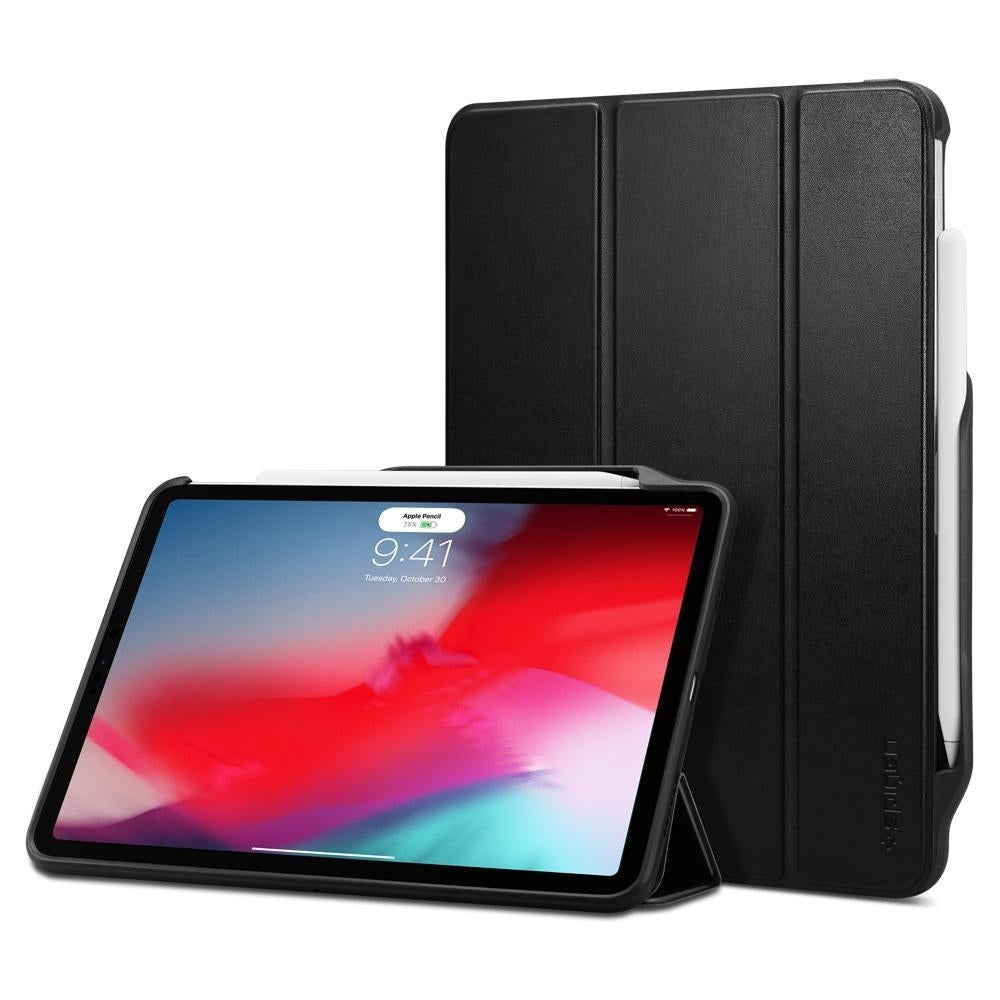 Husa Spigen Smart Fold 2 - iPad Pro 11’ (2018) & Air 5 / 4 - Black - 067CS25210 - 8809613767032 - 1