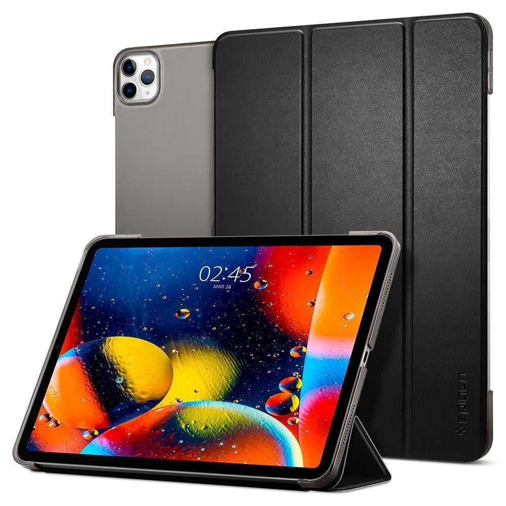 Husa Spigen Smart Fold - iPad Pro 12.9’ (2020/2018) - Black - ACS00893 - 8809685628477 - 1