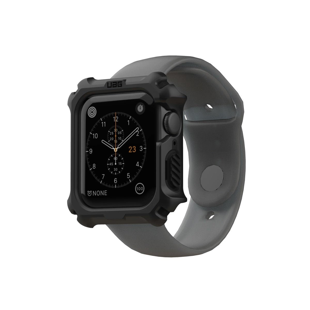 Husa Urban Armor Gear - Apple Watch 4 5 6 & SE (44 mm) - Black - 19148G114040 - 812451033021 - 1