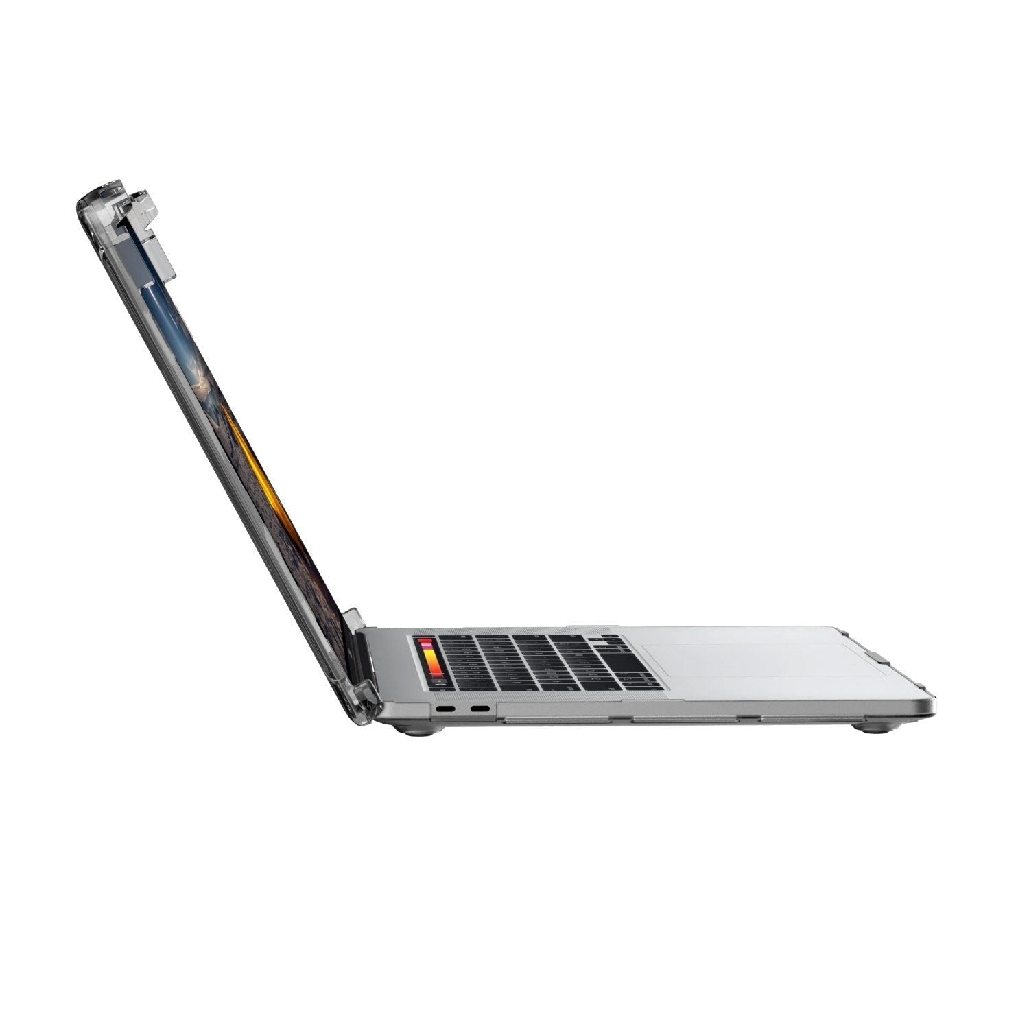 Husa Urban Armor Gear Plyo - Macbook Pro 16’ (2020/2019) - Ice Clear - 132102114343 - 812451034455 - 4