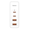 Incarcator Priza Baseus GaN2 Pro - 2 x USB-C USB 100 W Quick Charge 4.0 Power Delivery 3.0 Huawei SuperCharge Cablu - CCGAN2P-L02