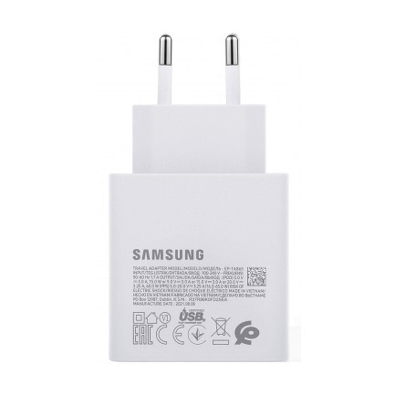 Incarcator Priza Original Samsung 65W GP-PTU020SODWQ - USB-C Adaptive Fast Charge - White - 8809580800954 - 3