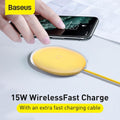 Incarcator Wireless Baseus Jelly - Qi 15W Quick Charge 3.0 - WXGD-01 - 6953156223691 - 17