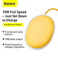 Incarcator Wireless Baseus Jelly - Qi 15W Quick Charge 3.0 - WXGD-01 - 6953156223691 - 16