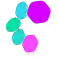 Panou Luminos LED Nanoleaf Shapes Hexagons Starter Kit 5 Pack - RGBW Wi-Fi Control Multi-Touch - NL42-5002HX-5PK - 840102700640 - 1