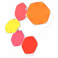 Panou Luminos LED Nanoleaf Shapes Hexagons Starter Kit 5 Pack - RGBW Wi-Fi Control Multi-Touch - NL42-5002HX-5PK - 840102700640 - 2