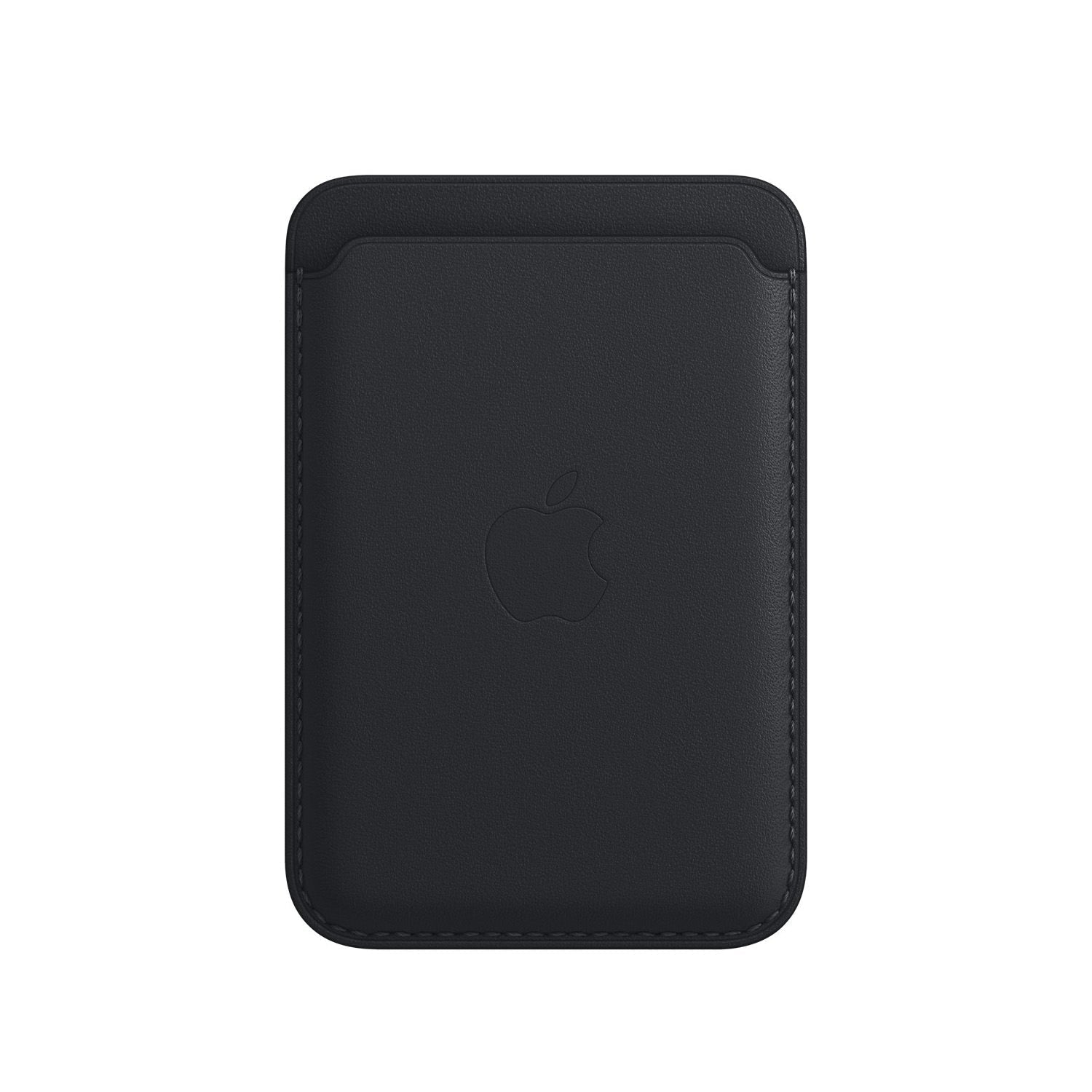 Portofel Original Piele Apple Wallet MHLR3ZM/A iPhone MagSafe - Black Resigilat - 194252169780 - 1