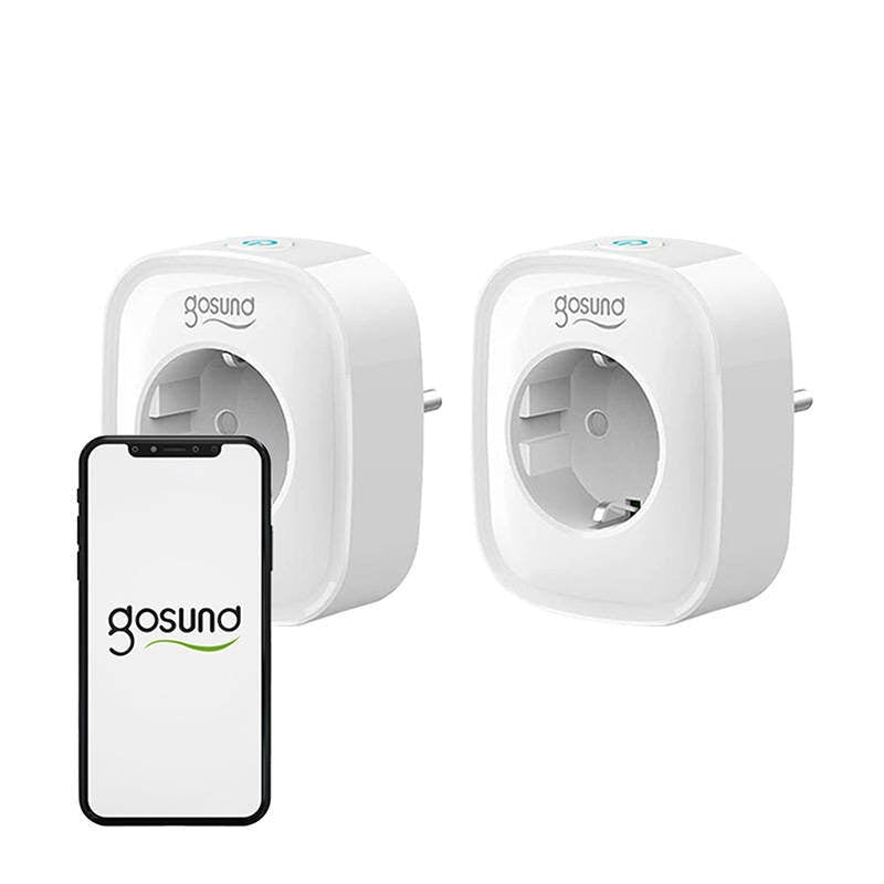 Set 2 x Priza Smart Gosund NiteBird SP1 - WiFi Control Vocal Google Alexa App Programare Monitorizare Consum - SP1-2pack - 5907489608121