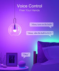 Set 4 x Bec Smart Gosund NiteBird WB4 E27 RGB - 8W 800lm 2700-6500K Reglabil APP Alexa Google Assistant Timer - WB4-4pack - 5907489608640