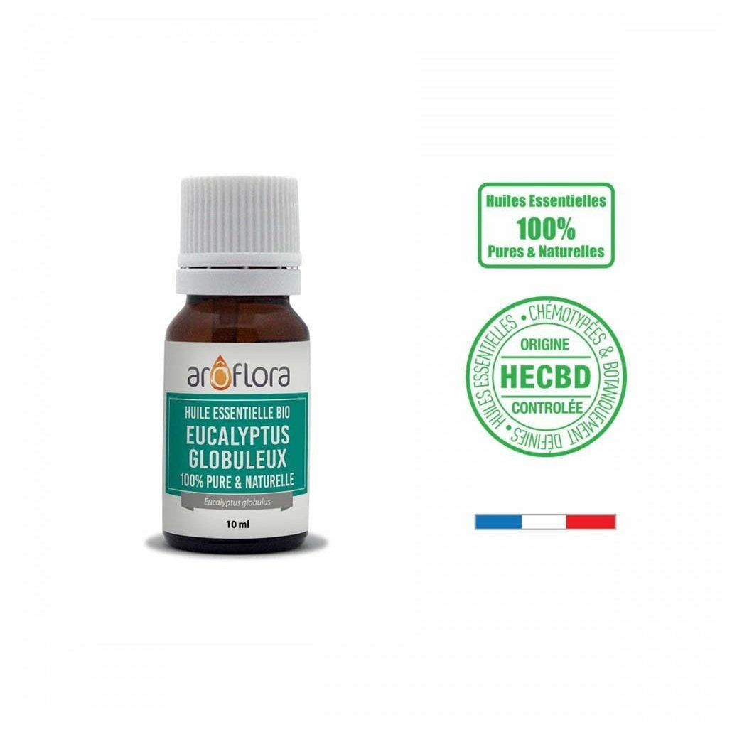 Ulei Esential AroFlora Eucalyptus Globulus 10ml - 100% Pur Natural Organic - 2981 - 3700471002974 - 3